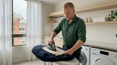 Cómo planchar un abrigo de lana en casa sin dejar brillo ni marcas