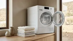 La secadora con bomba de calor que cuida la lana y la seda sin achicar la ropa