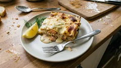 Lasaña de salmón cremosa y gratinada: cómo lograr un relleno bien jugoso